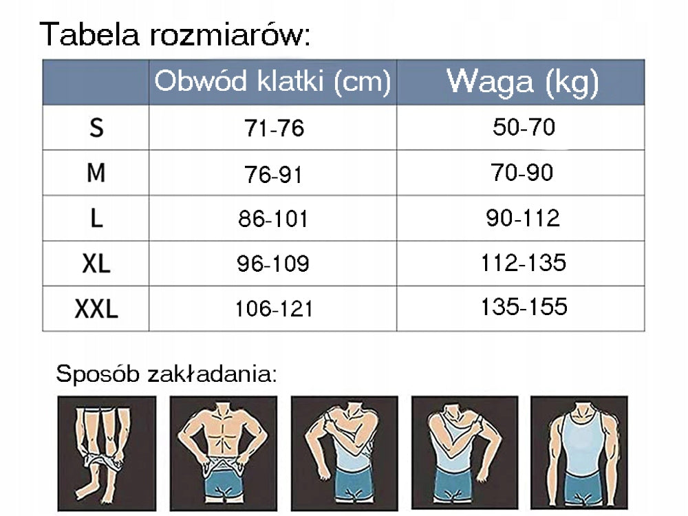 Maiou pentru slabit, Zola®, de barbati, alb, marimea L Maiou pentru slabit, Zola®, de barbati, alb, marimea L